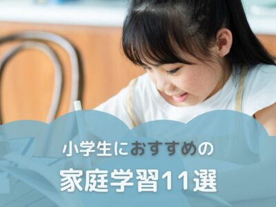 小学生におすすめの家庭学習11選にサムネイル画像